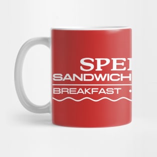 Speedy's Sandwich Bar on Baker Street Mug